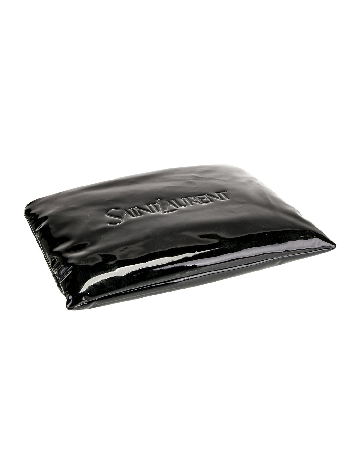 Saint Laurent Patent Leather Puffy Pouch Large 2023